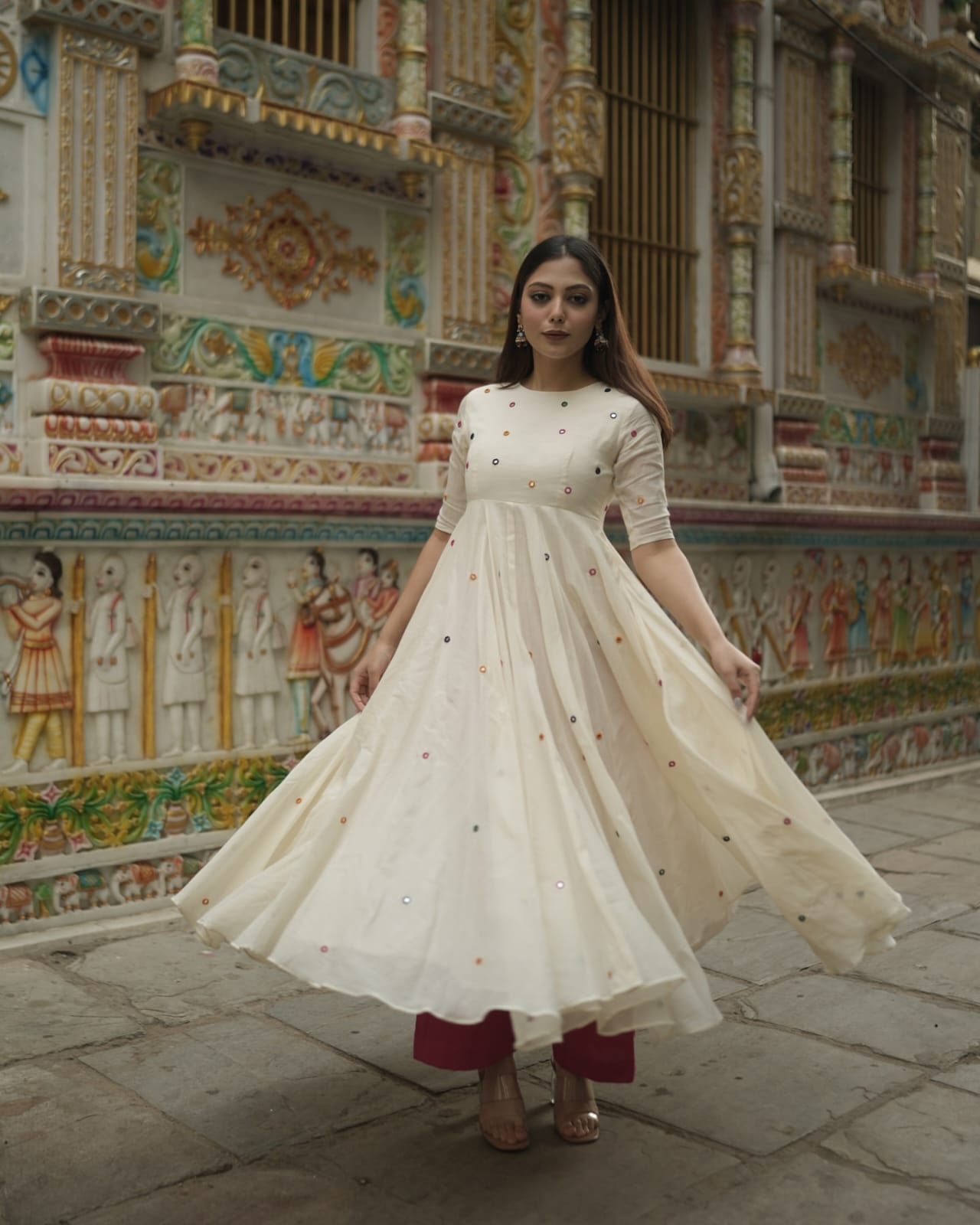Anarkali Set – Anarkali Kurta + Palazzo