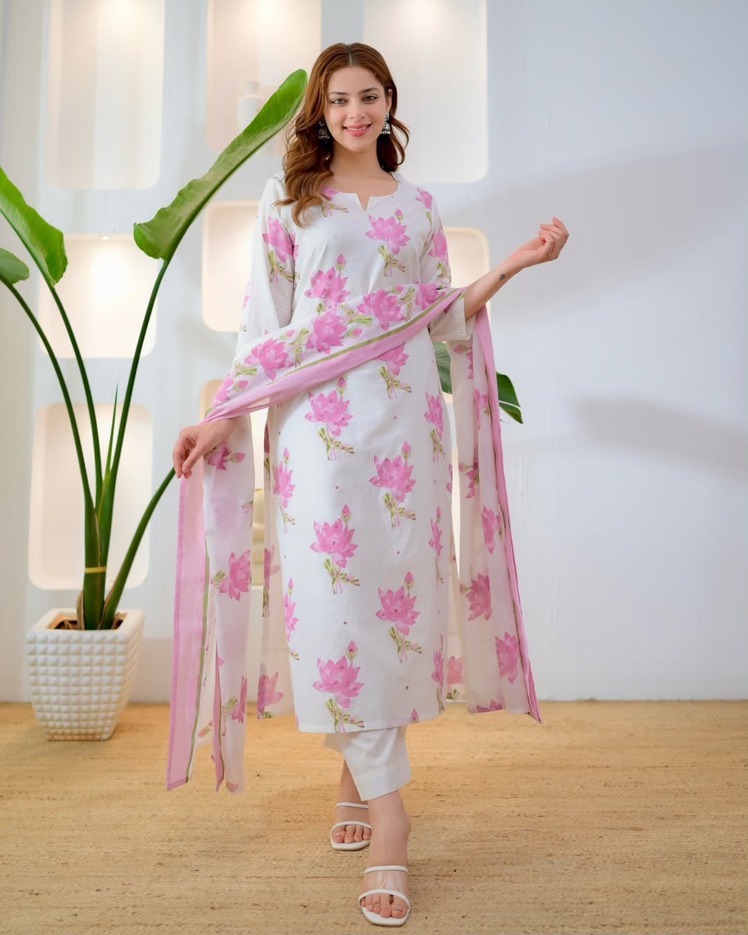 Kurta
  Pant &
  Dupatta Set – Kurti
  Pant
  Dupatta