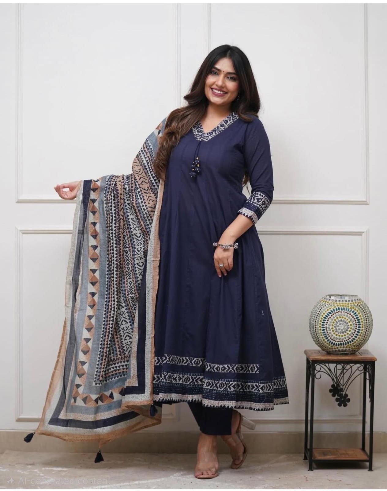 Kurta
Pant &
Dupatta Set – Kurti
Pant
Dupatta