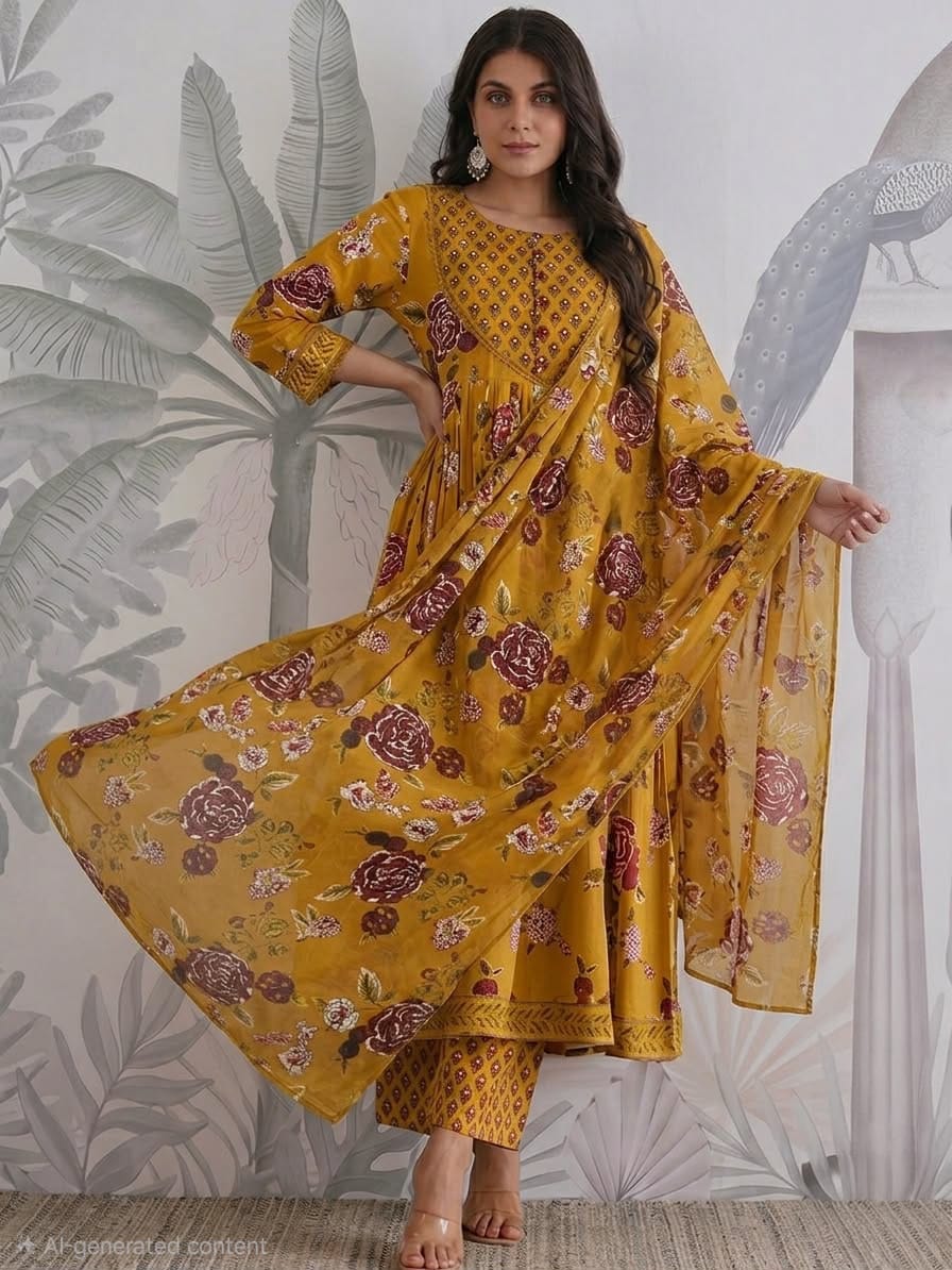 Anarkali Set – Anarkali Kurta
Pant
Dupatta