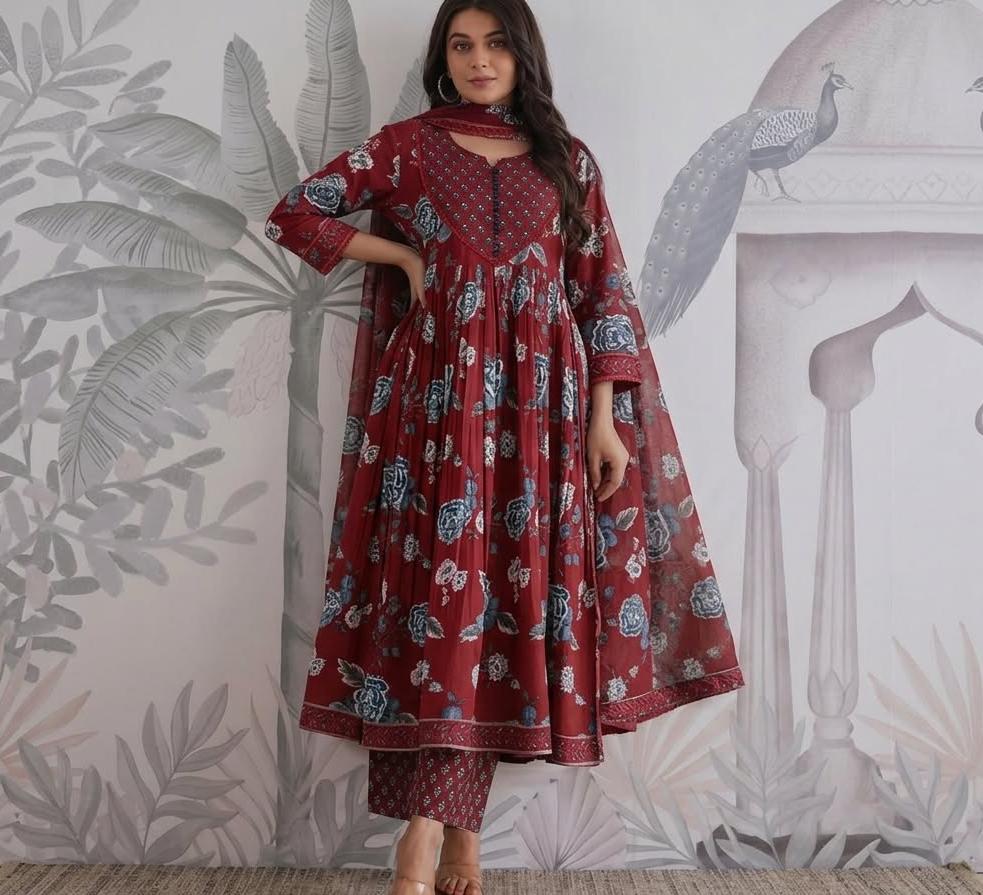 Anarkali Set – Anarkali Kurta
Pant
Dupatta