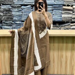 Kurta  Pant &  Dupatta Set - Kurti  Pant  Dupatta