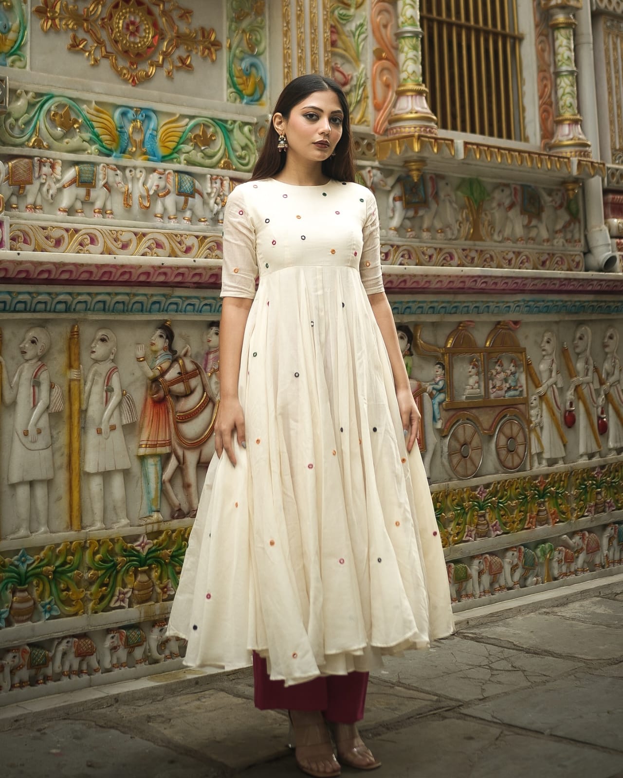 Anarkali Set - Anarkali Kurta + Palazzo