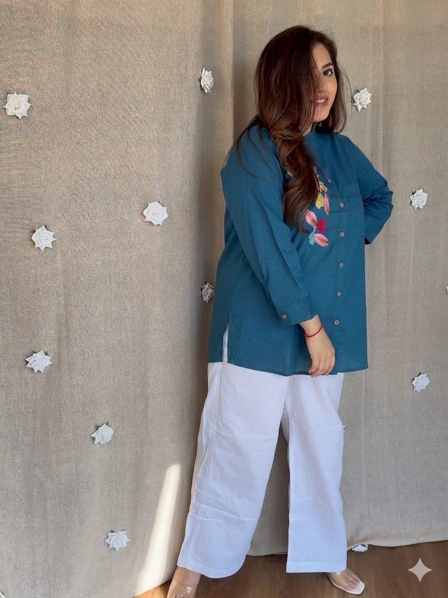 Kurta Pant Set - Shirt Palazzo