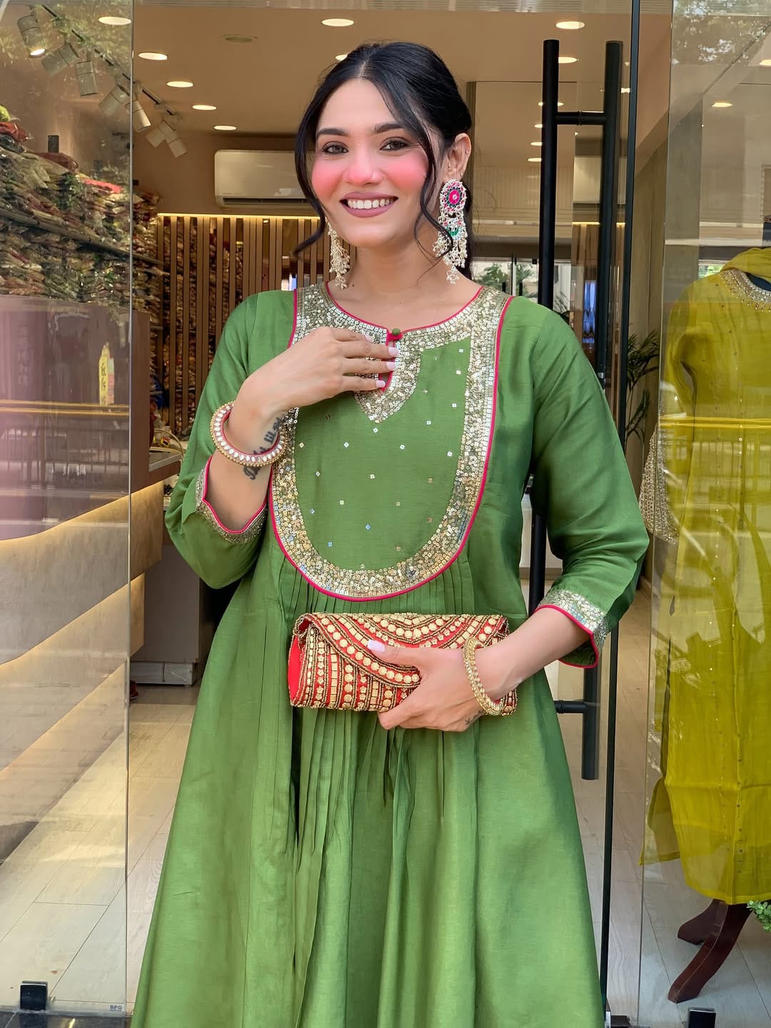 Anarkali Set - Anarkali Kurta 
  Pant
  Dupatta