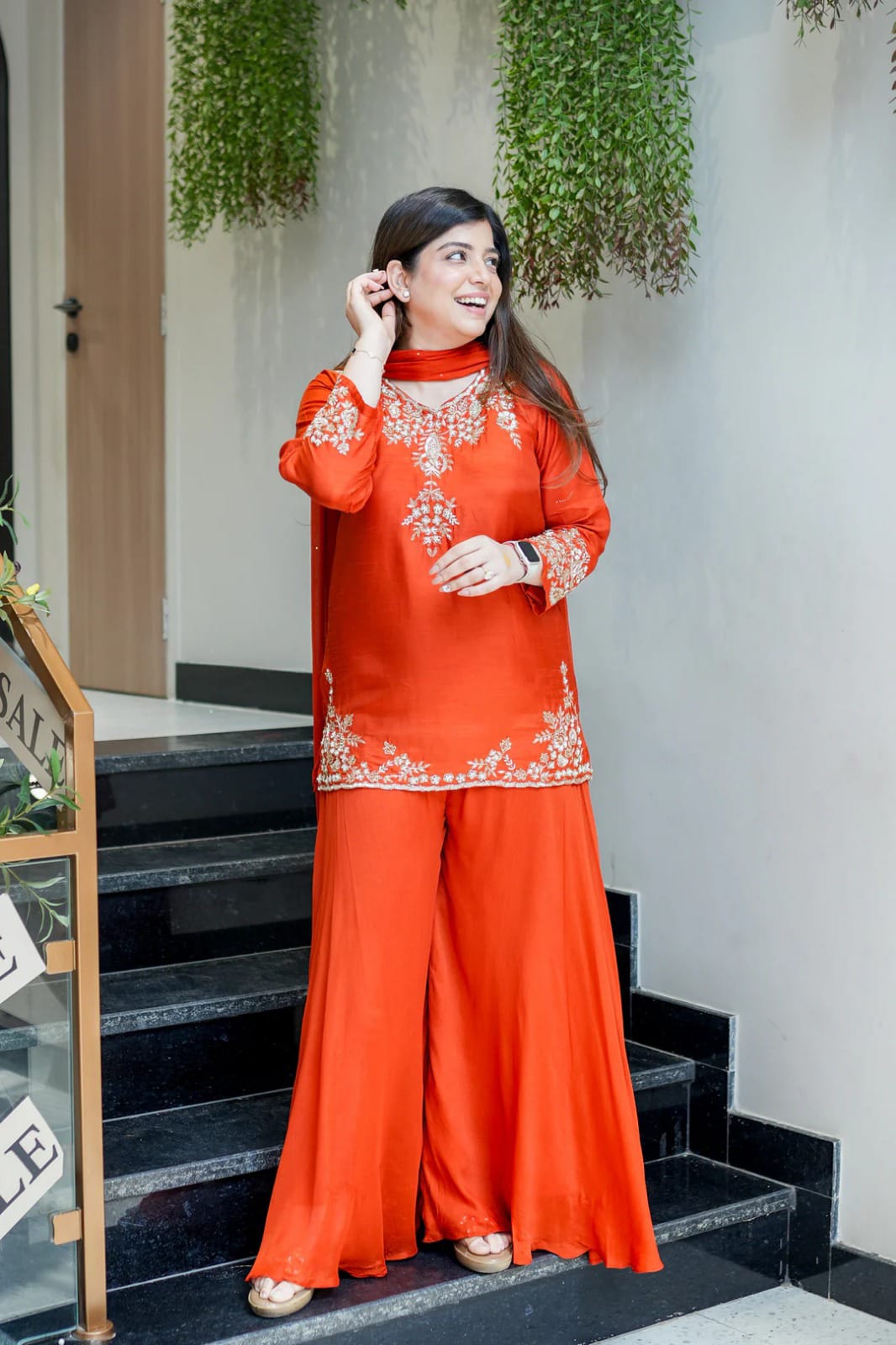 Ethnic Wear - TopPalazzoDupatta