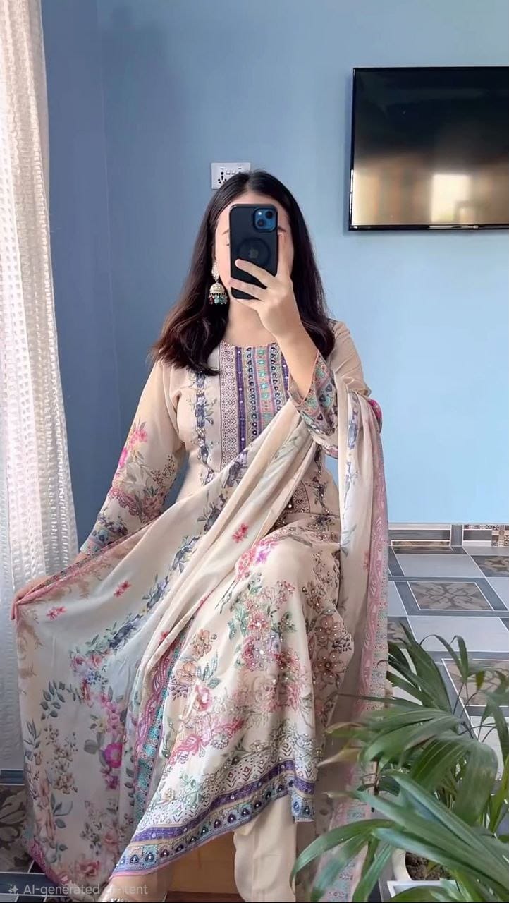 Kurta
  Pant &
  Dupatta Set - Kurti
  Pant
  Dupatta