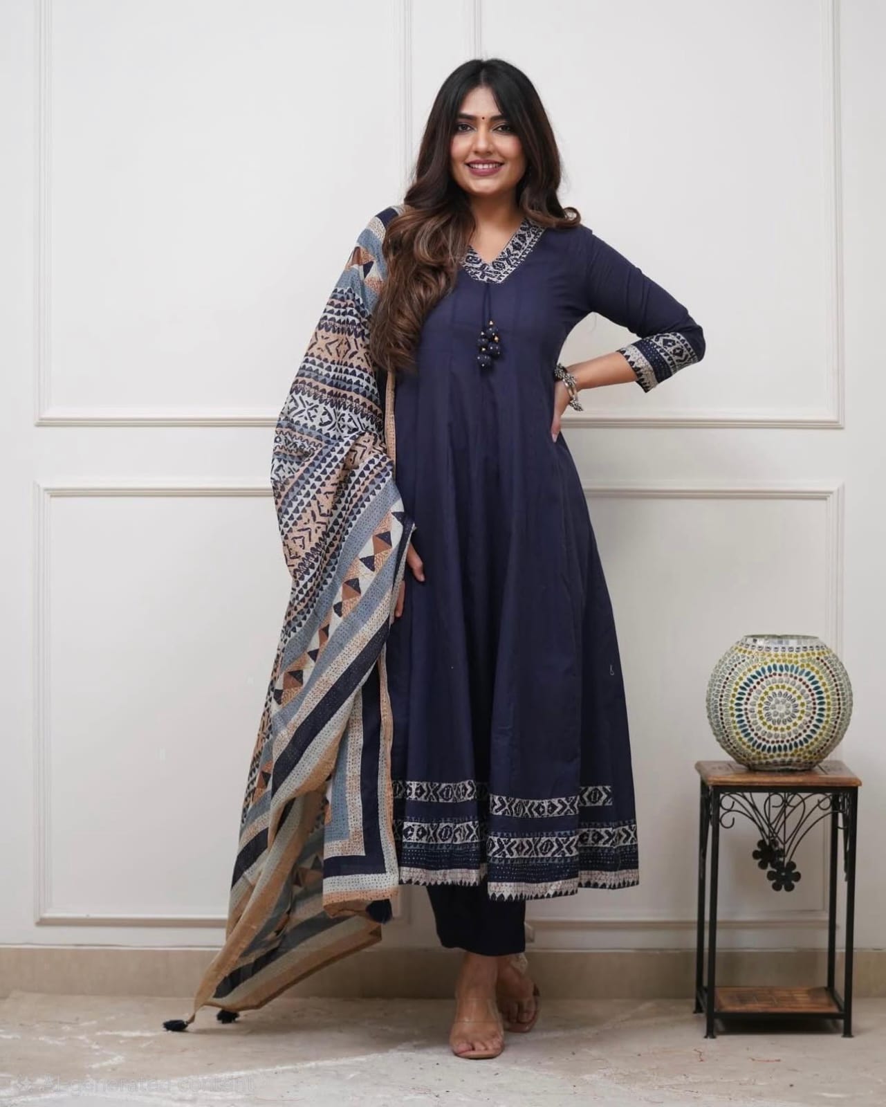 Kurta
  Pant &
  Dupatta Set - Kurti
  Pant
  Dupatta